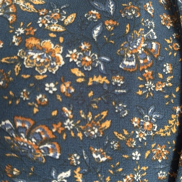 Anthropologie Pleione Top Women’s Blouse Size Small  Floral Shirt - Picture 9 of 9